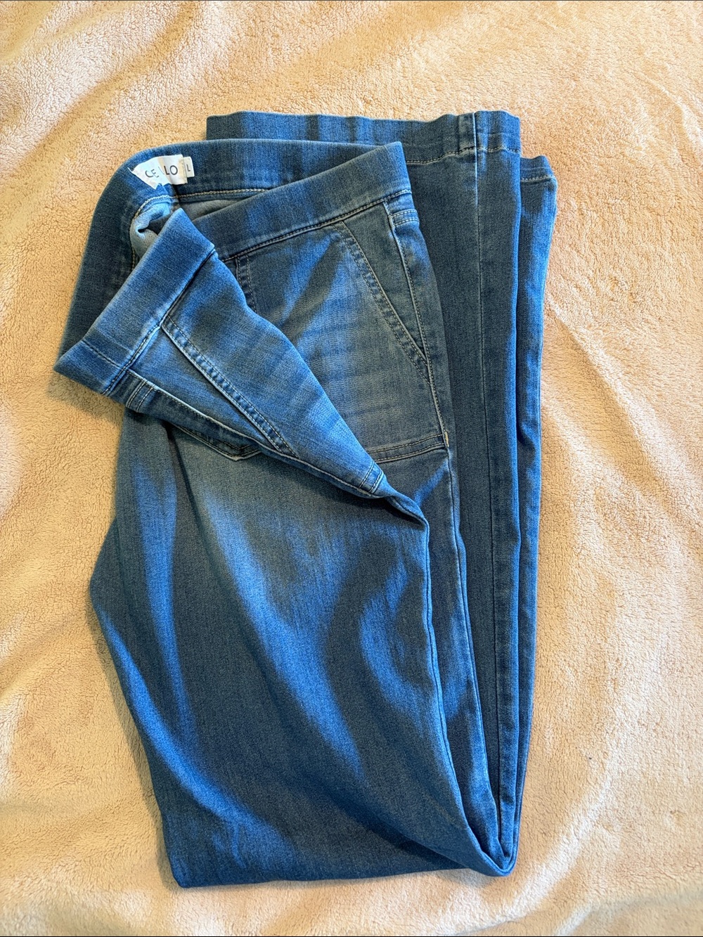Blue Women’s stretch Cello Jean bootcut